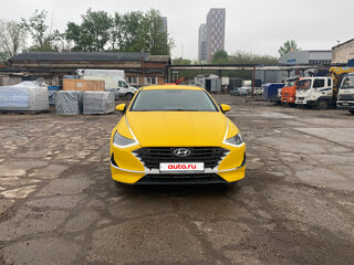 2021 Hyundai Sonata VIII (DN8), жёлтый, 1490000 рублей, вид 2