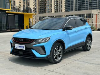 2022 Geely Binyue I Рестайлинг, голубой, 1010000 рублей, вид 3