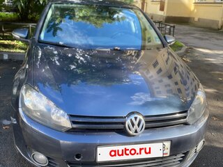 2010 Volkswagen Golf VI, синий, 550000 рублей, вид 2
