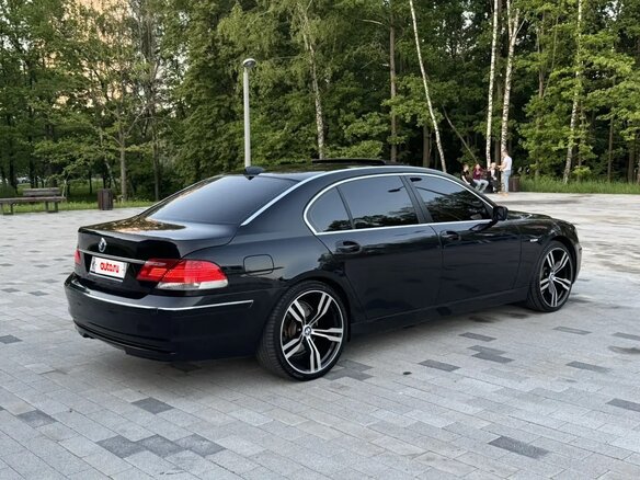 2007 BMW 7 серии Long 740Li IV (E65/E66) Рестайлинг, чёрный, 950000 рублей - вид 3