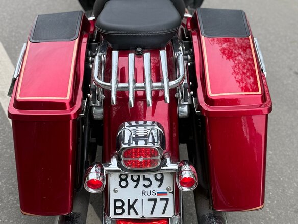 2008 Harley-Davidson Electra Glide, красный, 850000 рублей - вид 19