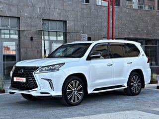 2020 Lexus LX 570 III Рестайлинг 2, белый, 9500000 рублей, вид 1