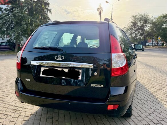 2012 Lada (ВАЗ) Priora I, синий - вид 9