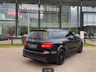2016 Mercedes-Benz GLS AMG 63 AMG I (X166), чёрный, 4480000 рублей, вид 3