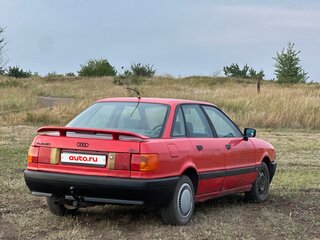 1986 Audi 80 IV (B3), красный, 80000 рублей, вид 3