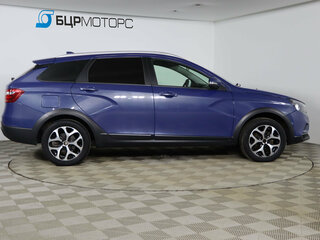 2019 Lada (ВАЗ) Vesta SW Cross I, синий, 879990 рублей, вид 4