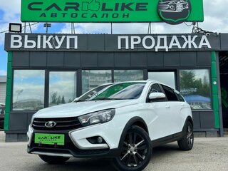 2017 Lada (ВАЗ) Vesta SW Cross I, белый, 949000 рублей, вид 2