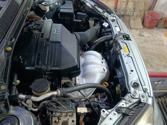 2004 Toyota RAV4 II (XA20) Рестайлинг, зелёный - вид 5