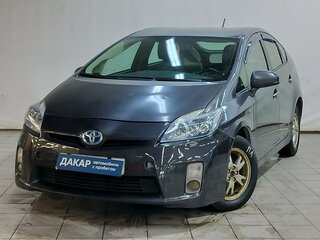 2009 Toyota Prius III (XW30), чёрный, 590000 рублей, вид 1
