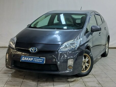 2009 Toyota Prius III (XW30), чёрный, 590000 рублей, вид 1