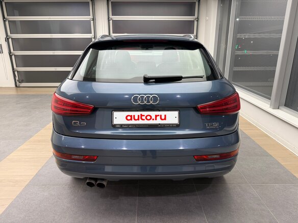 2016 Audi Q3 I (8U) Рестайлинг, синий, 2090000 рублей - вид 4