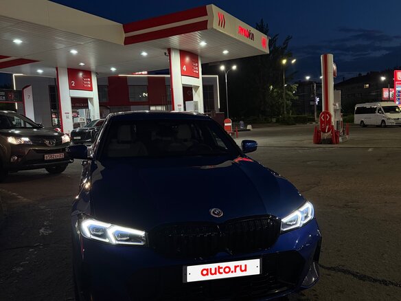 2023 BMW 3 серии 320i VII (G2x) Рестайлинг, синий, 4800000 рублей - вид 11