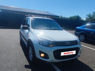 2015 Lada (ВАЗ) Kalina Cross II, белый, 510000 рублей, вид 1