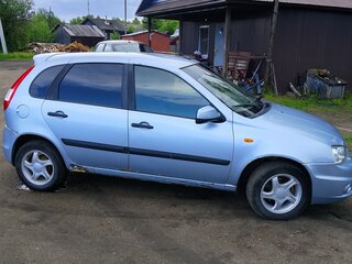 2012 Lada (ВАЗ) Kalina I, голубой, 215000 рублей, вид 3