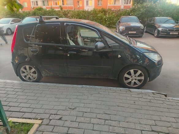 2004 Mitsubishi Colt VI (Z20/Z30), чёрный, 190000 рублей - вид 2