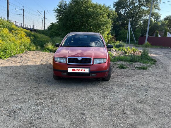 2001 Skoda Fabia I, красный, 150000 рублей