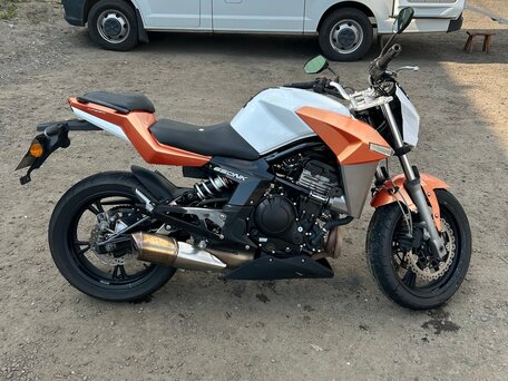 2013 CFMoto 650NK, оранжевый, 250000 рублей, вид 5