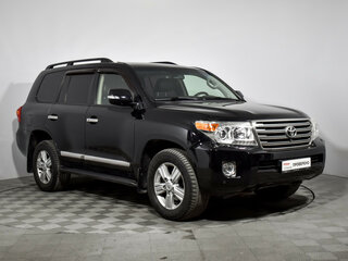 2012 Toyota Land Cruiser 200 Series Рестайлинг 1, чёрный, 2747000 рублей, вид 4