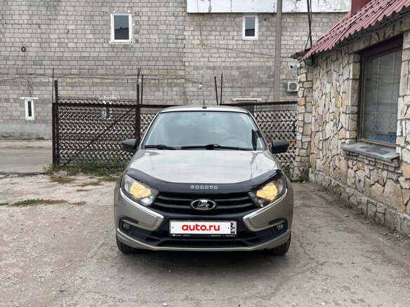 2019 Lada (ВАЗ) Granta I Рестайлинг, серебристый - вид 6