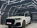 2020 Audi Q7 45 TDI II (4M) Рестайлинг, белый - вид 1