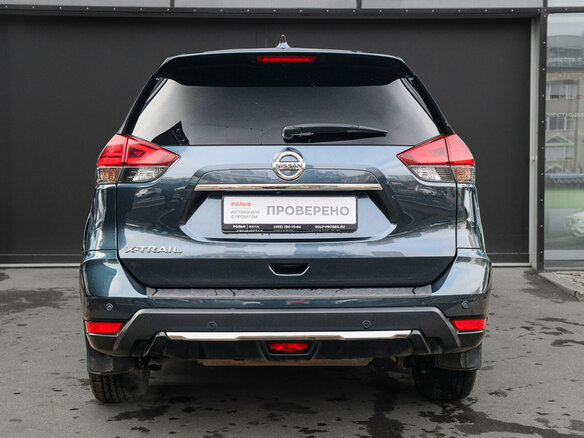 2021 Nissan X-Trail III Рестайлинг, синий, 1970000 рублей - вид 4
