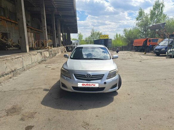 2007 Toyota Corolla AMT X (E140, E150), серебристый, 710000 рублей