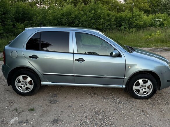 2002 Skoda Fabia I, синий, 310000 рублей - вид 2