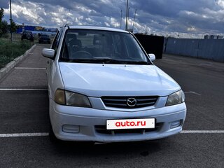 2000 Mazda Demio I (DW), белый, 230000 рублей, вид 1