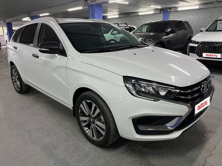 2024 Lada (ВАЗ) Vesta SW I Рестайлинг (NG), белый, 1299000 рублей, вид 3
