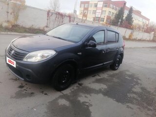 2010 Renault Sandero I, серый, 450000 рублей, вид 3
