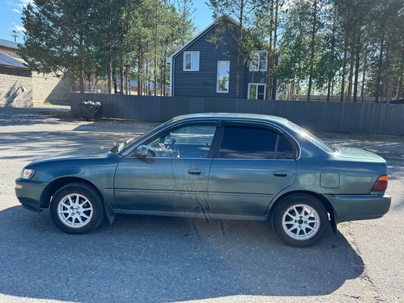1992 Toyota Corolla VII (E100), зелёный, 170000 рублей - вид 7