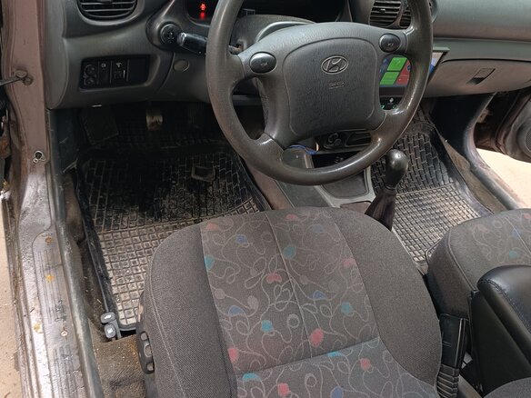 1996 Hyundai Accent I, серебристый, 120000 рублей - вид 6