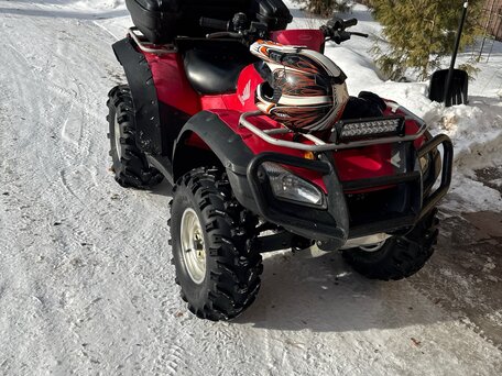 2009 Honda TRX 680 (Rincon), красный, 783000 рублей, вид 2