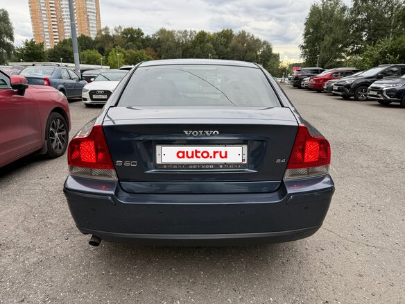 2007 Volvo S60 I Рестайлинг, синий, 730000 рублей - вид 7