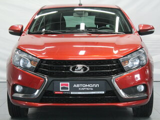 2019 Lada (ВАЗ) Vesta I, красный, 849000 рублей, вид 4