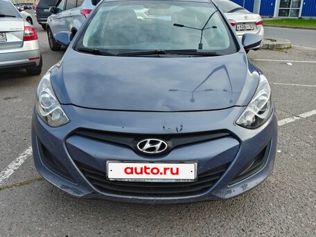 2012 Hyundai i30 II, синий, 850000 рублей, вид 3