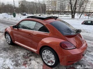 2018 Volkswagen Beetle II (A5), оранжевый, 2100000 рублей, вид 4