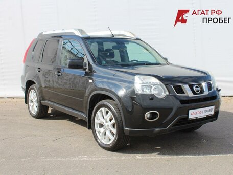 2011 Nissan X-Trail II, чёрный, 1220000 рублей, вид 3