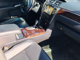 2016 Toyota Camry VII (XV50) Рестайлинг, чёрный, 3800000 рублей, вид 5