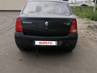 2009 Renault Logan I, чёрный, 360000 рублей, вид 4