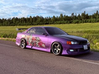 1998 Toyota Chaser VI (X100) Рестайлинг, фиолетовый, 1250000 рублей, вид 2