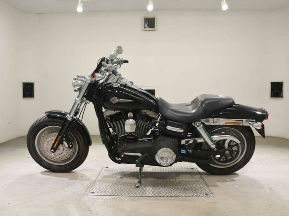 2008 Harley-Davidson Fat Bob, чёрный, 877000 рублей