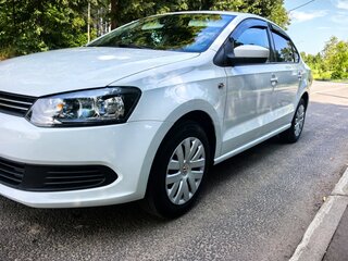 2014 Volkswagen Polo V, белый, 750000 рублей, вид 2