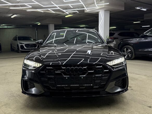 2026 Audi A7 L 45 TFSI II (4K), чёрный, 6300000 рублей - вид 5
