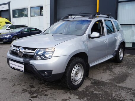 2016 Renault Duster I Рестайлинг, серебристый, 940000 рублей, вид 1