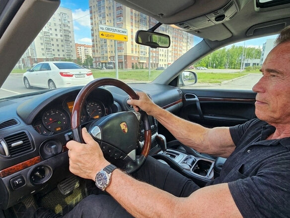 2004 Porsche Cayenne I (955), серый - вид 14