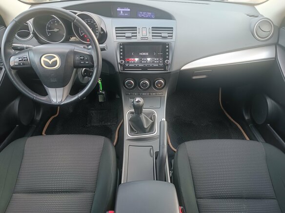 2012 Mazda 3 II (BL) Рестайлинг, белый, 750000 рублей - вид 10