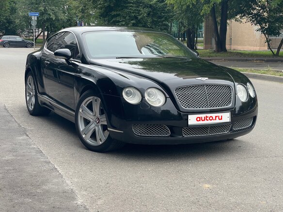 2005 Bentley Continental GT I, чёрный - вид 1