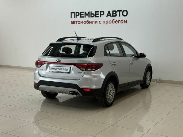 2018 Kia Rio X-Line IV, серебристый, 990000 рублей - вид 3