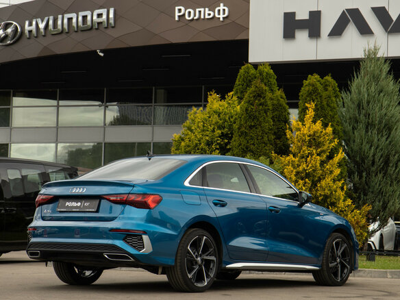 2021 Audi A3 35 TFSI IV (8Y), синий - вид 3